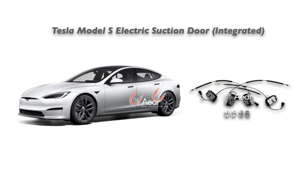 Soft-close doors on a Tesla Model S